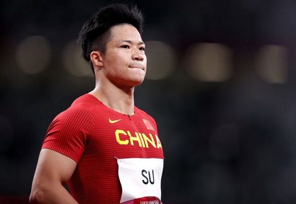 New Asian Record for the 100-meter race 9.83s By Su Bingtian