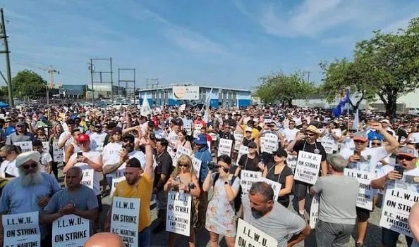 Strike at Canadian West Coast Ports