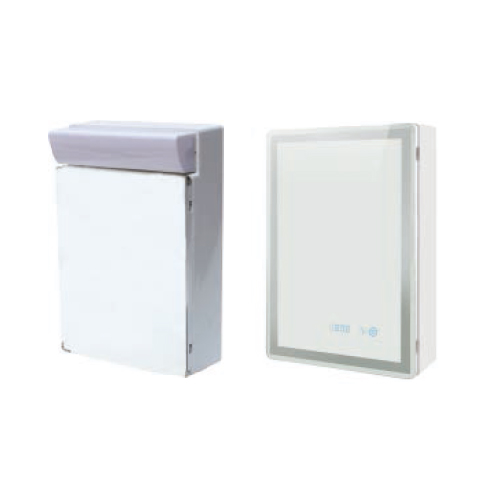 IMPA 531912 Plastic Mirror Light Cabinet G5 1x8W | CBD17-G