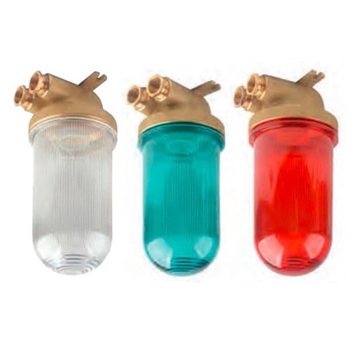 Brass Marine Pendant Work Light E27 1x60W | CCD9-8-2