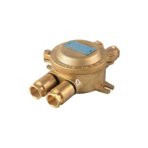 Brass Ex Proof Junction Box Exd II T6 550V/20A | DCJXH202-4