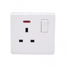 Marine Cabin Switch Socket 250V/13A | CZE2-2B-1Y