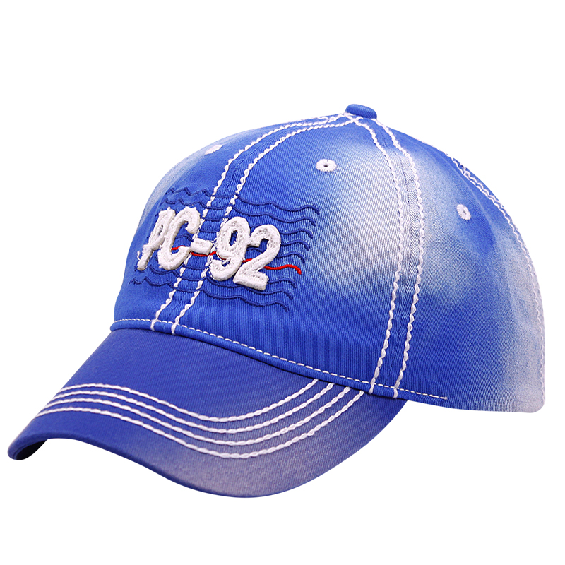 Heavy Stiching Mineral Washed Twill Fashion caps