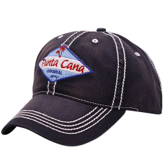 Heavy Stiching Mineral Washed Twill Souvenir Caps