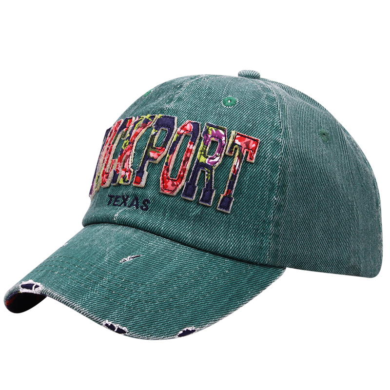 Coated Cotton Double Washed Application Souvenir caps
