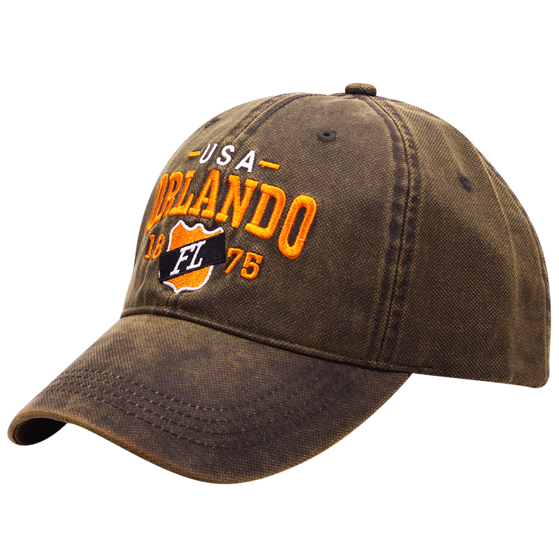 Super Faux Leather Enzyme Washed Souvenir Caps