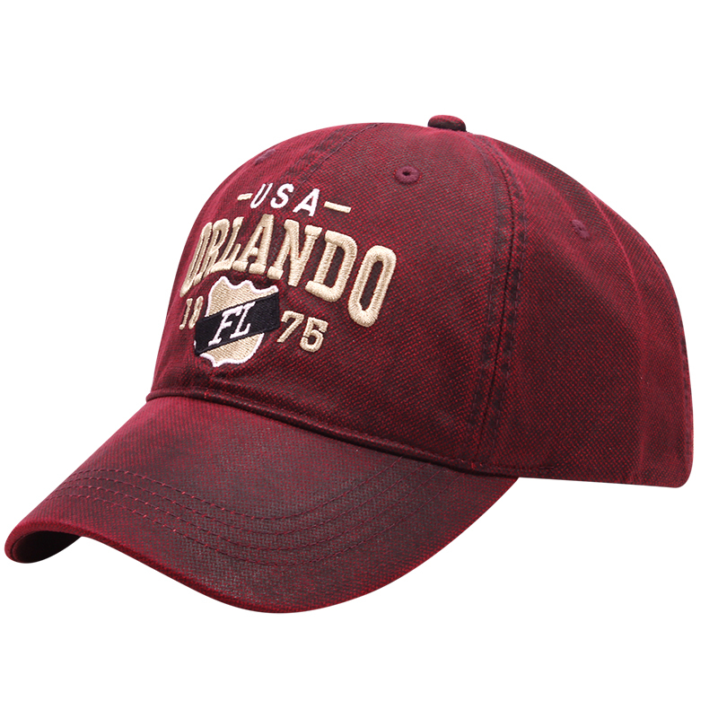 Super Faux Leather Enzyme Washed Souvenir Caps