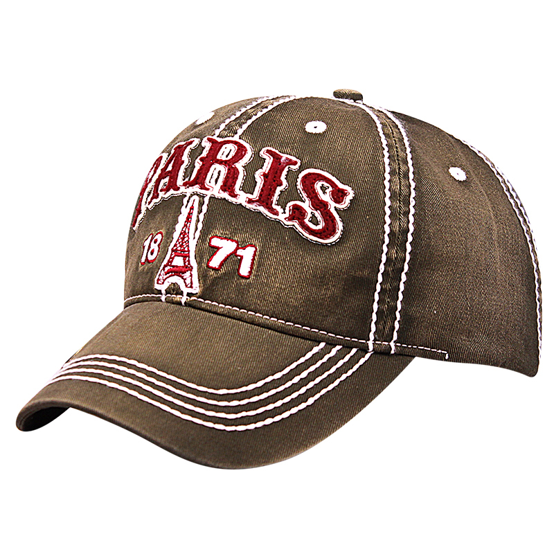 Heavy Stiching Monkey Washed Twill Souvenir Caps