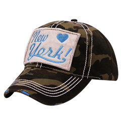 Heavy Stiching Washed Twill Souvenir Caps
