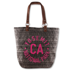 Cotton Canvas With Digital Printing Souvenir Tote Bag