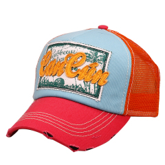 Applique Patch Embroidery Mesh Back Souvenir Trucker Caps