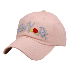 3D Embroidery Herringbone Fabric Souvenir Caps