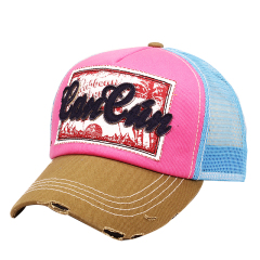 Applique Patch Embroidery Mesh Back Souvenir Trucker Caps