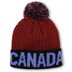 Stripe knit Hat