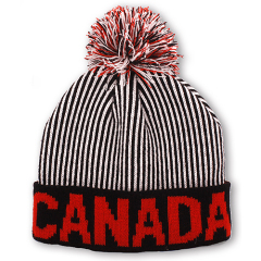 Stripe knit Hat