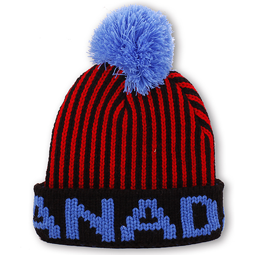 Stripe knit Hat