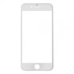 Glass Lens with Front Bezel and OCA Glue Sheet For Apple iPhone 7 - White