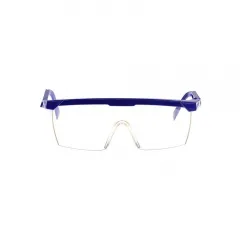 Anti-impact Safety Glasses With Blue Frame
