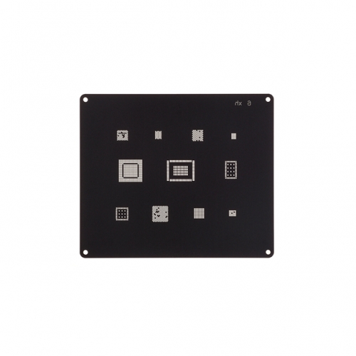 3D Square Hole Black Reballing Stencil For Apple iPhone 6/6 Plus