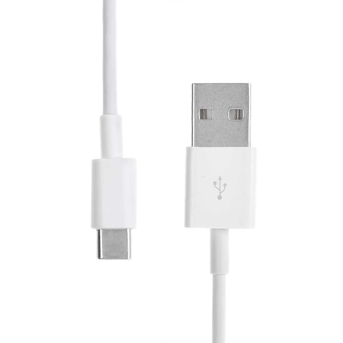 USB Data Cable with Package Type C  - White-AAA