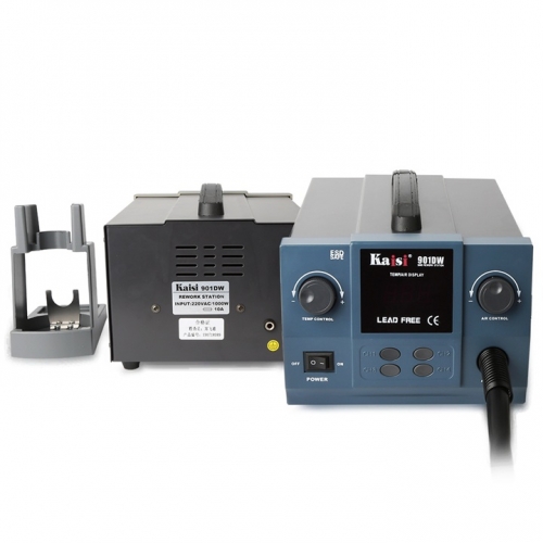 KAISI  901DW 1000W Lead Free Hot Air Rework Station Professional Microcomputer Temperature Heat Gun Soldering Station