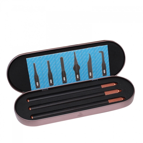 The Sandalwood Knife Kits For BGA Motherboard Repair (3 Pcs Handle with 6 Pcs Blades)