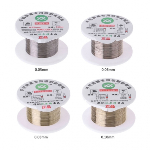 Alloy Gold Molybdenum Wire Cutting Line LCD Display Screen Separator Repair(100m )