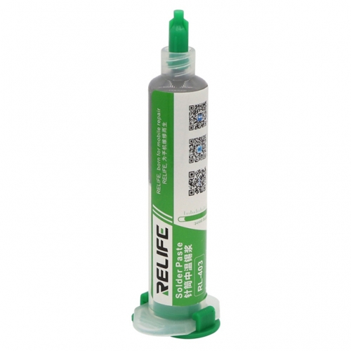 RELIFE 10CC Solder Paste Flux No-clean Green Oil Original Soldering Paste