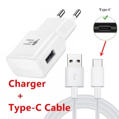 White Charger cable