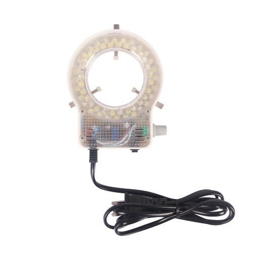 KAISI Ultrathin 60 LED Adjustable Ring Light illuminator Lamp For STEREO ZOOM Microscope EU/US Plug