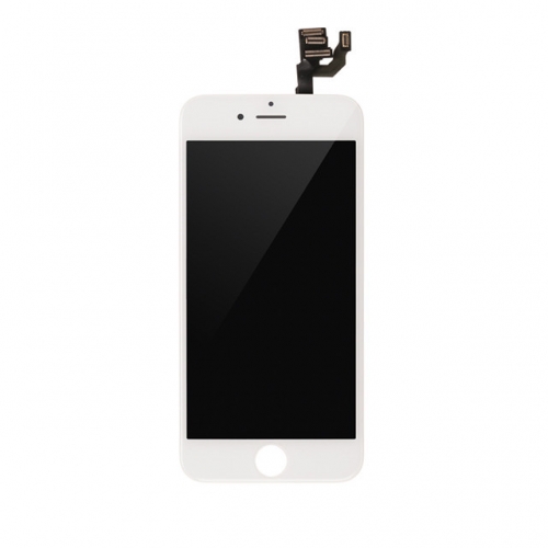 LCD Display and Touch Screen Digitizer Assembly With Frame and Components Replacement For Apple iPhone 6 - White - A