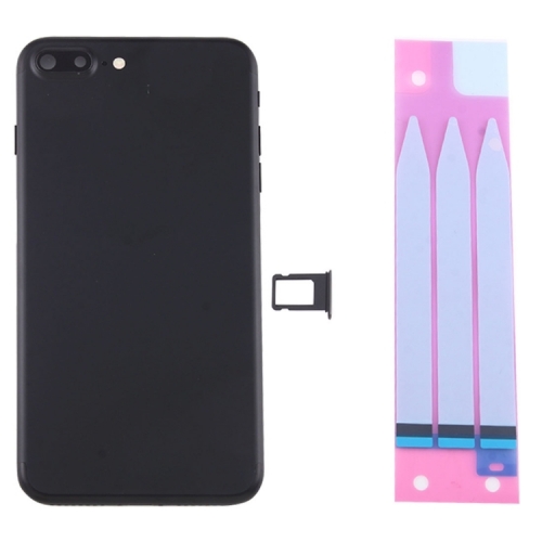 High-Quality Back Battery Cover Door Rear Middle Frame Chassis with Flex Cable Assembly For iPhone 7 Plus-AA