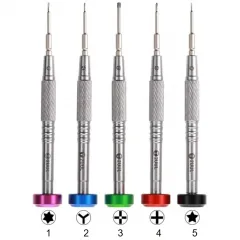 2UUL Combat Screwdriver Set Micro Screwdriver Tools Repair Kit For IPHONE IPAD Clocks Watches Repair Tool Integrated Forming