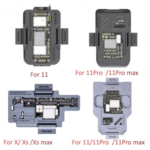 Qianli iSocket Motherboard Testing Jig for iPhone 11Pro Max/ 11pro /11/X/XS/XS MAX Logic Board Function Diagnostic Quick Tester