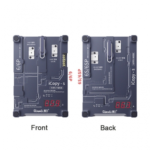 Qianli iCopy-S Double Sided Chip Test Stand 4 in1 Logic Baseband EEPROM Chip Non-removal for iPhone 6/6P/6S/6SP