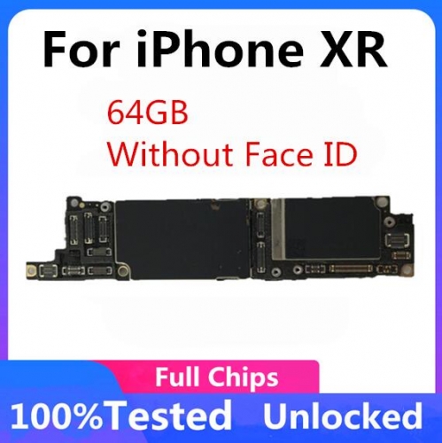 Factory Unlock For iPhone XR Motherboard 100% Original With Full Chips Logic Board