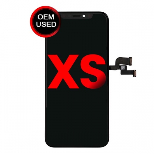 OLED Display and Touch Screen Digitizer Assembly with Frame Replacement For Apple iPhone XS - OEM Used