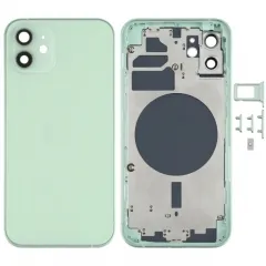 For Apple iPhone 12 Back Housing Battery Cover with Frame Assembly Replacement