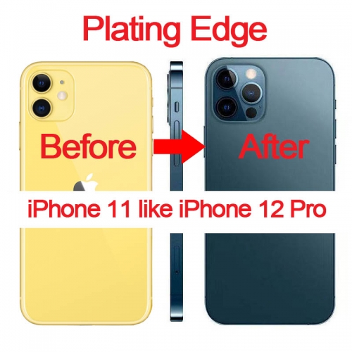 DIY Back Cover Housing For Apple iPhone 11 Convert into Apple