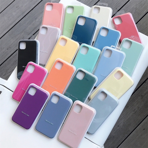 Liquid Silicone Phone Case for iPhone 7 - 13 Pro Max