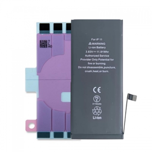 High-Capacity Battery Replacement For Apple iPhone 11 -  Grade AA