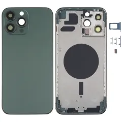 Apple iPhone 13 Pro Back Battery Cover with Frame Assembly + SIM Card Tray + Buttons Replacement