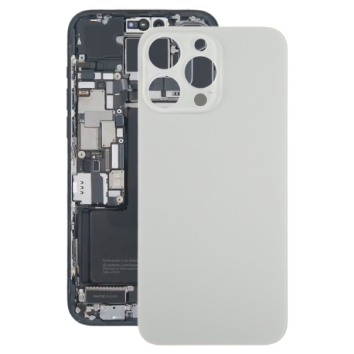For Apple iPhone 15 Pro/15 Pro Max Back Glass Cover With Big Camera Hole Replacement