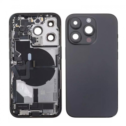 For Apple iPhone 14 Pro Back Battery Cover Full Housing With Parts