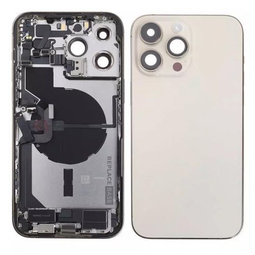 Integrated Back Housing For Apple iPhone 14 Pro Max Full Body Battery Cover Middle Frame