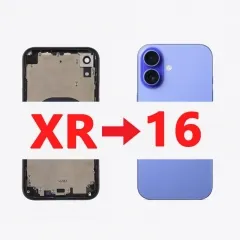 DIY Housing for iPhone XR Convert to iPhone 16, XR Like 16 Back Cover Body Shell