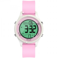 Girls' Sports Watch 10 ATM Waterproof for Swimming and Diving with Alarm, Stopwatch, Timer, Countdown, Dual Time Zone, Calendar, Backlight, 12 or 24 H