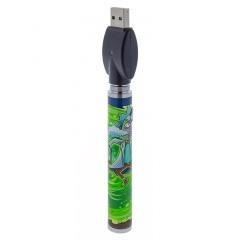 Rick and Morty Dab Pen Battery Twist battery with Charger