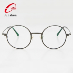 JS-022 - Sample for order from France simple titanium optical glasses frame