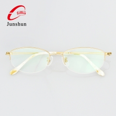 5060 - Simple pattern decoration exquisite high-end quality titanium frame for Lady